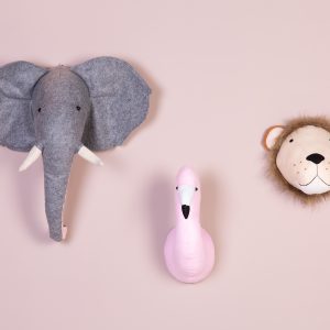 Elefánt Fej – Gyapjú – Fali Dekoráció