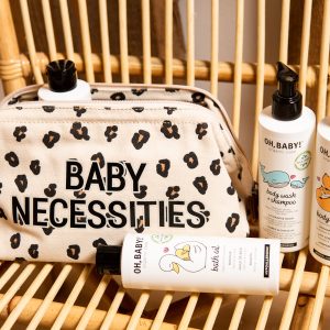 “Baby Necessities” Neszeszer – Vászon – leopárd mintás